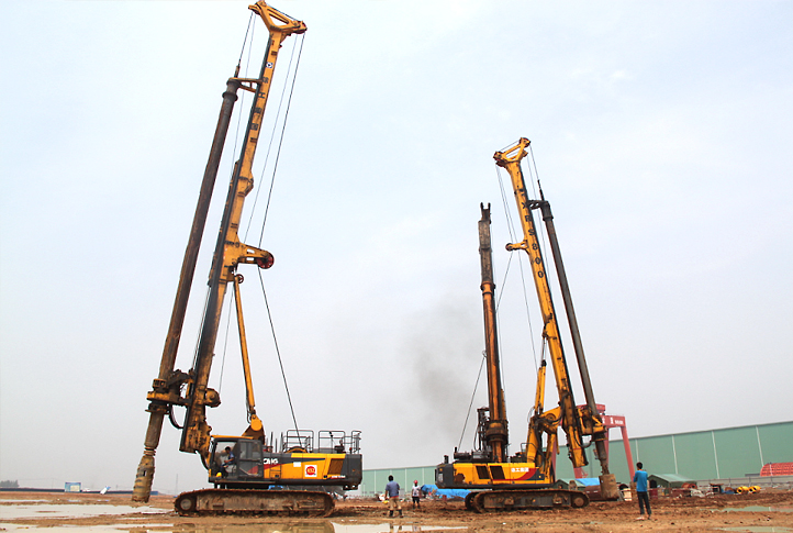 2013年5月徐工旋挖钻助力潞安集团建设世界最大煤转油基地